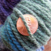 Peacock Bulky Yarn, Colorado-Grown Wool, 3.5 oz skein