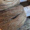Navajo Churro Wool Roving, Homegrown Natural Colors 4 oz.