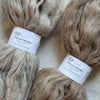 Navajo Churro Wool Roving, Homegrown Natural Colors 4 oz.