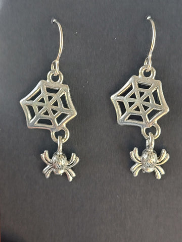 Spider Earrings for Weavers