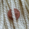 Ivory Colorado-Grown Bulky Wool Yarn, 3.5 oz skein
