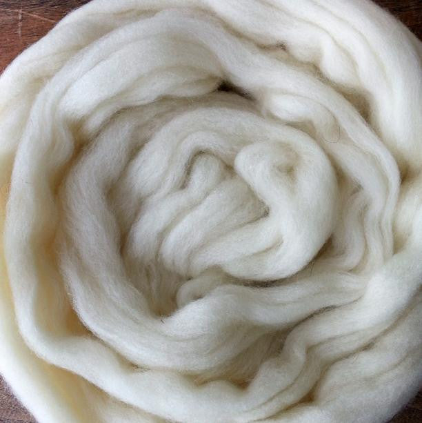 Rambouillet Combed Top, Colorado-Grown Wool, 4 oz.