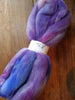 Morning Glory Hand-Dyed Corriedale Roving, Colorado-Grown, 4 oz.