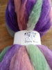 Wildflower Tunis Wool Roving, Colorado-Grown, 4 oz.